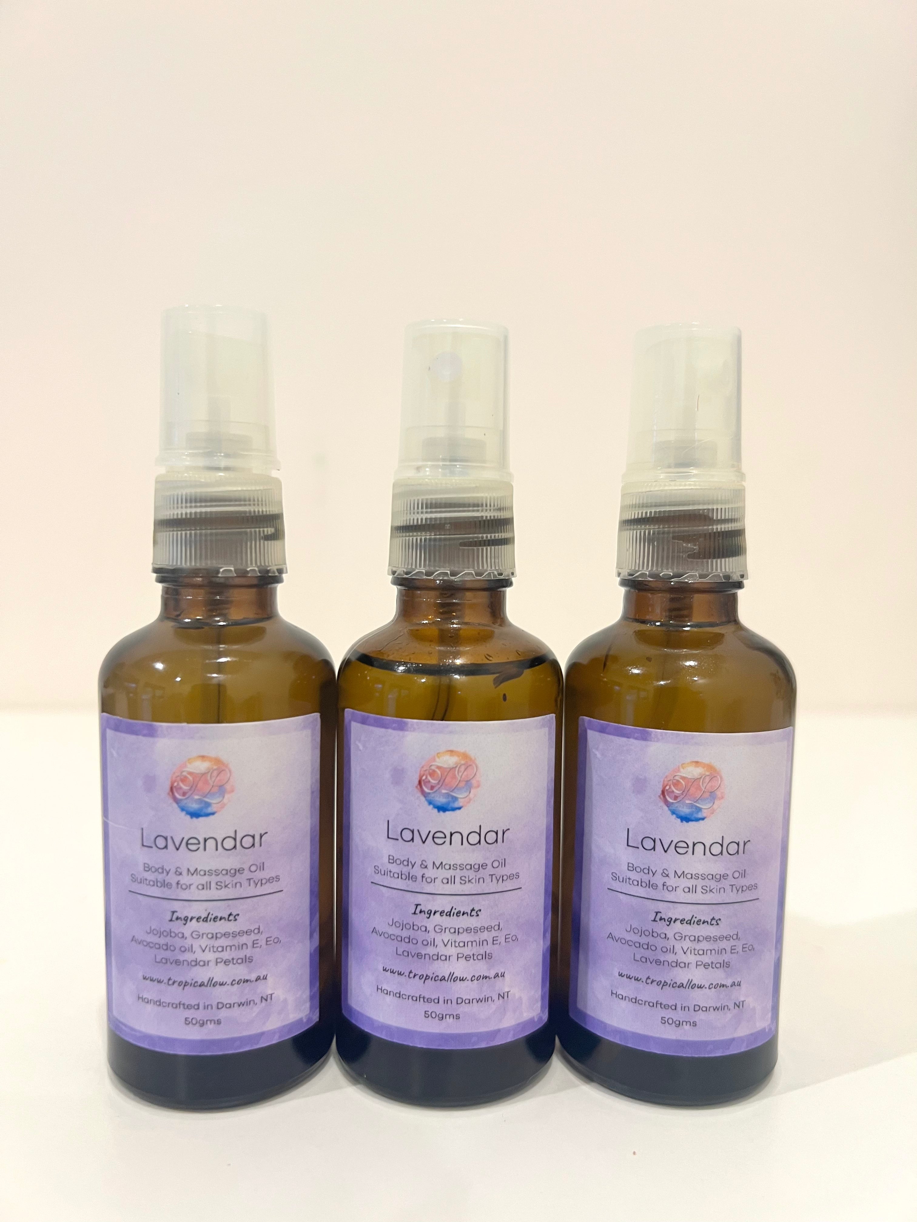 Lavendar Infused Body Oil